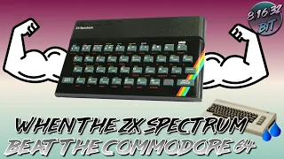 When the ZX Spectrum BEAT the Commodore 64!