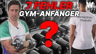 7x Fehler, die ich beim Kraftsport nicht mehr mache! Anfänger im Fitnessstudio jetzt aufgepasst!