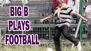 Amitabh Bachchan plays football with Kids in Kolkata | TE3N | On Location | Sujoy Ghosh