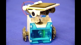 Solar Robot 14 in 1 Educational Assembly of the Body and Head Modul Tutorial