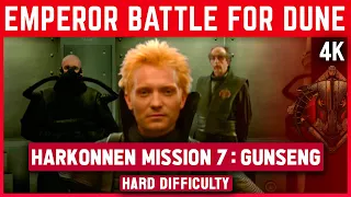 Emperor: Battle For Dune 4K - Harkonnen Mission 7 - Gunseng - Speedrun on Hard Difficulty