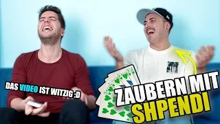 Ich zeige SHPENDI mal wieder ein paar ZAUBERTRICKS