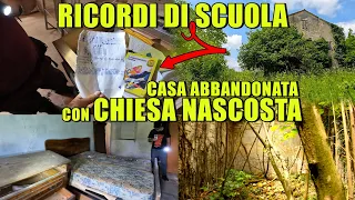 ENTRO IN UNA CASA ABBANDONATA DOVE HANNO LASCIATO RICORDI SCOLASTICI DEGLI ANNI '70! [Urbex Italia]