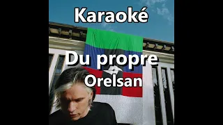 Du propre - Orelsan [KARAOKE]