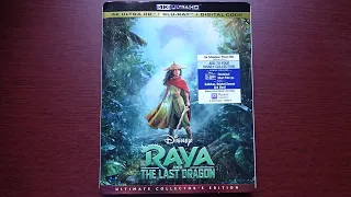 Disney Raya and The Last Dragon 4K Ultra HD Blu-ray Unboxing
