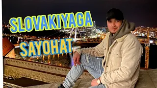 Bratislava, Slovakiyaga Sayohat | Yevropa  bo'ylab sayohat 3-qisim|