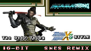 [16-Bit;SNES]The Only Thing I Know For Real - Metal Gear Rising Revengeance(MMX3 Style | COMMISSION)