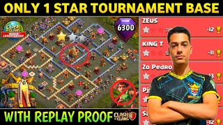 ONLY 1 STAR TH16 BASE ! NEW TH16 TOURNAMENT BASE WITH LINK | TH16 ANTI 2 STAR WAR BASE | TH16 BASE 🥵