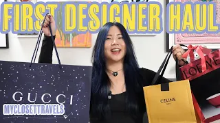 First Designer Haul 2023 feat. CHANEL, GUCCI, CELINE, LOEWE, RUE SLOANE