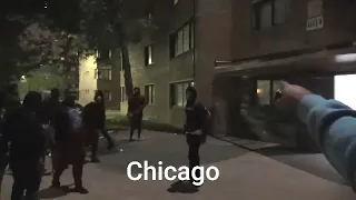 CHICAGO OBLOCK HOOD VS WATTS LOS ANGELES HOOD AT NIGHT