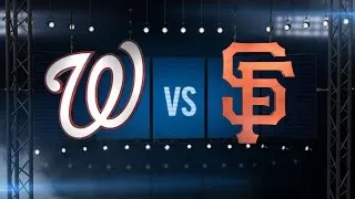 7/28/16: Roark pitches Nationals past Giants