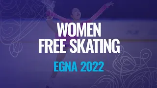 Anastasiia VASYLCHENKO (UKR) | Women Free Skating | Egna 2022 | #JGPFigure