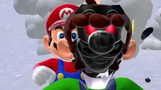 So I modded Shadow Luigi in Bowser's Fury... [cursed Mario combinations]