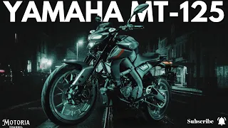 2023 Yamaha MT-125: The New King of the 125cc Naked Bikes | The Dark Side of Fun