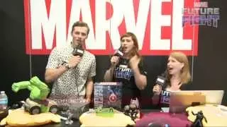 Scream with Connor Weil on Marvel LIVE! at San Diego Comic-Con 2015