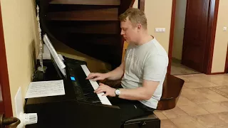 Natali Ветер с море дул piano cover by Andrej