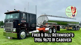 Fred & Bill Rethwisch’s 1986 International Harvester 9670 Cabover Semi Truck Tour