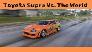 Toyota Supra VS. The World in  Forza Horizon 5