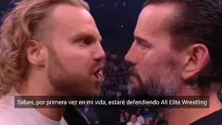 La Promo que Exploto Todo en AEW (Subtitulada al Español) - CM Punk y Adam Page en Dynamite 25/05/22