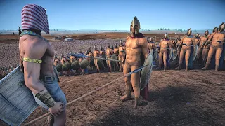 Battle Of Spears: Spartans vs Egyptians - UEBS 2