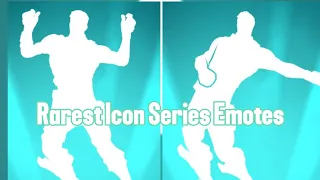 Rarest Icon Series Emotes (fortnite)