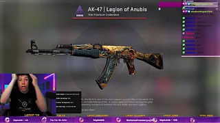 He unboxed the NEW AK so quickly that it had NO PRICE on STEAM...