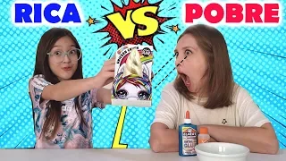 TIPOS DE CRIANÇAS FAZENDO SLIME NA ESCOLA #5 RICO VS POBRE | Mafer