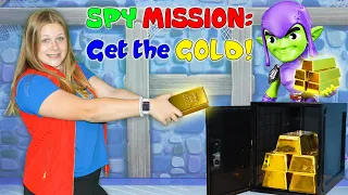 Assistant Goes on a Spy Mission with Spidey and Friends to find Gold Bars