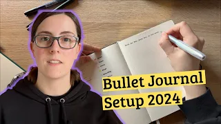 Bullet Journal Setup 2024 - So fängt das neue Jahr an