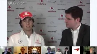 Vodafone McLaren Mercedes - Sergio Hangout