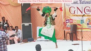 Leekan Amrinder Gill | Beautiful Amazing Bhangra Dance at College | Solo bhangra Talent Search Show