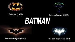 Evolution of Batman Movies Opening Intro! (1989 - 2012)