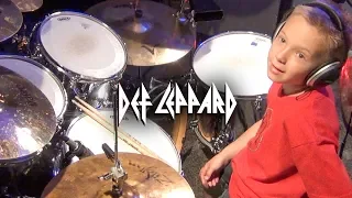 ROCK OF AGES (6 year old Drummer)