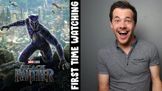 BLACK PANTHER!! (first time watching) REACTION | MCU Phase 3