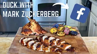 Eating Duck with Mark Zuckerberg #shorts