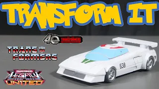 Transform It Transformers Legacy United Autobots Stand United Deluxe Class Wheeljack