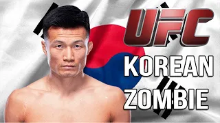 CHAN SUNG JUNG THE KOREAN ZOMBIE ALL FIGHTS IN UFC