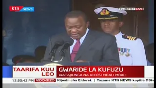 President Uhuru's speech during the KDF pass out in Eldoret