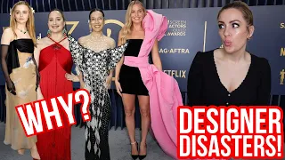 SAG Awards WORST DRESSED & BIG DESIGNER FAILS! +Best Dressed List #fashionedition #sag #sagawards