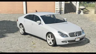 Mercedes-Benz CLS 500 (W219) | GTA 5 PC | Grand Theft Auto Car Mods | +Download Link | 60 FPS 1080p