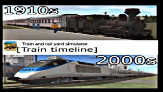 Train & Rail Yard Simulator - Train Timeline