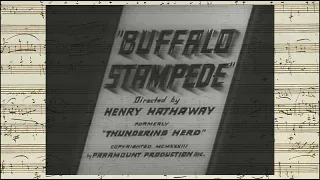 Buffalo Stampede - Opening Credits (Karl Hajos - 1933)