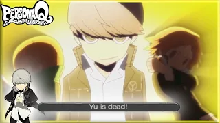Persona Q | Yu is Hurt & Dead (Teammate Reaction Quotes)
