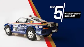 Porsche Top 5 Series: 959 Paris-Dakar Highlights