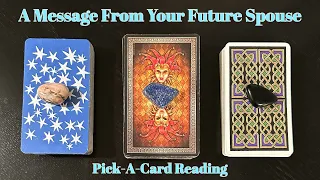 👰🏻‍♀️💍🤵🏻‍♂️Channeled Message From Your Future Spouse❤️Pick-A-Card Love Reading❤️