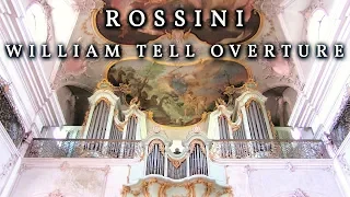 ROSSINI - WILLIAM TELL OVERTURE - ORGAN OF ST. MICHEL, FRIBOURG, SWITZERLAND