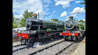 Gloucestershire & Warwickshire steam festival 2024 featuring 6880 Betton Grange