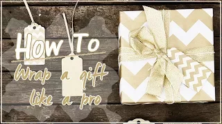 How to wrap a gift like a PRO! || JMC Studios