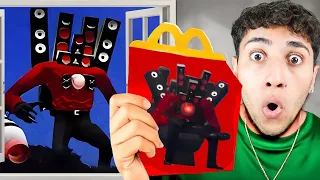 GECE 3'te MCDONALDS 'DAN TITAN SPEAKERMAN SİPARİŞİ VERMEYİN !! (Titan Speakerman Evime Geldi)