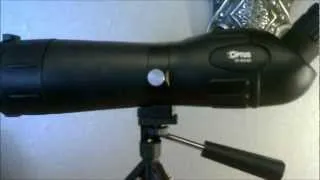 Optus spotting scope 20-60x60 review